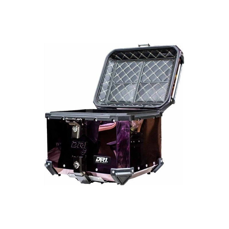 Maletero Baul Morado Dr1 Adventure 45 Litros Alupro
