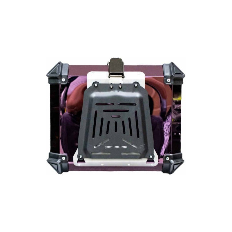 Maletero Baul Morado Dr1 Adventure 45 Litros Alupro