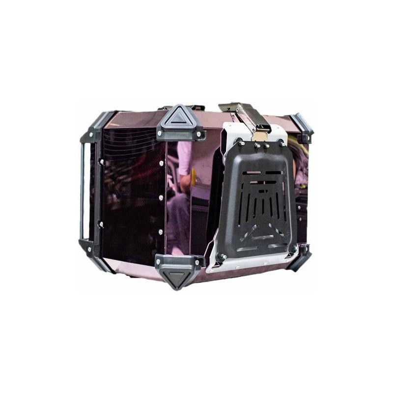 Maletero Baul Morado Dr1 Adventure 45 Litros Alupro