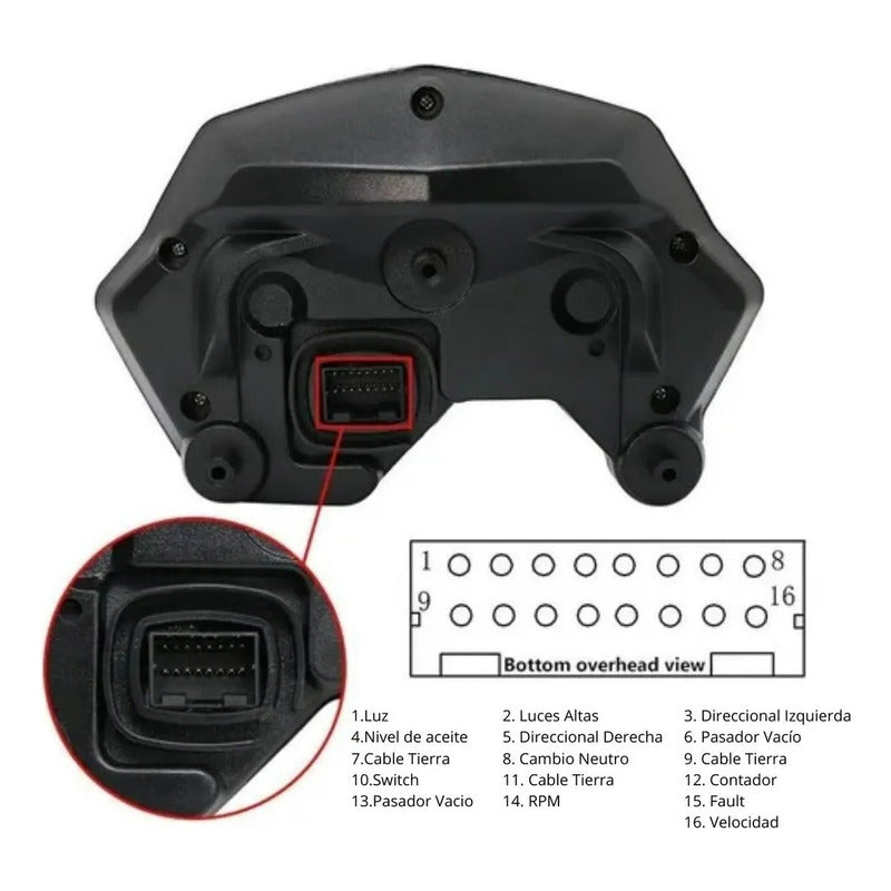 Velocimetro Tacometro Yamaha Fz 16