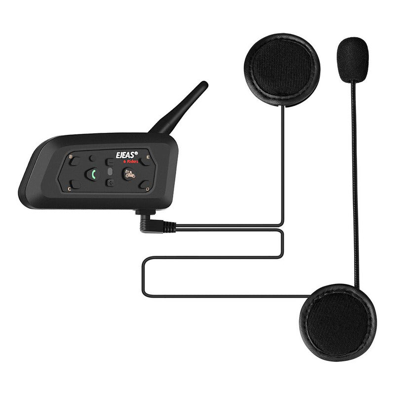 Intercomunicador Casco Moto Ejeas V6 PRO+