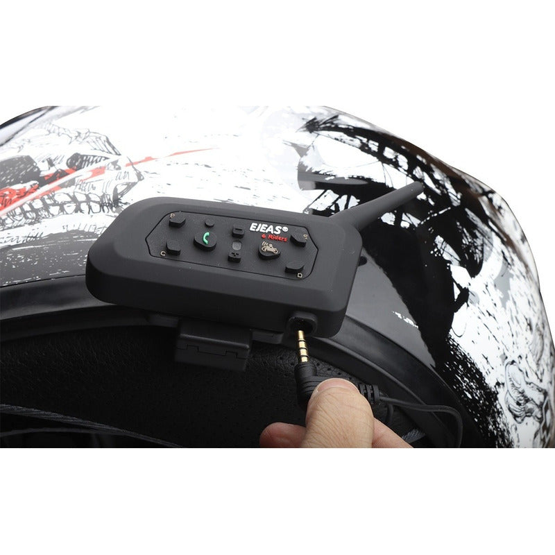 Intercomunicador Casco Moto Ejeas V6 PRO+