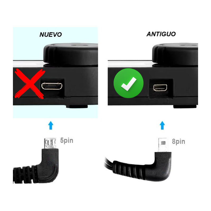 Cable Cargador Usb Freedconn T-com Vb Sc Colo 8 Pines