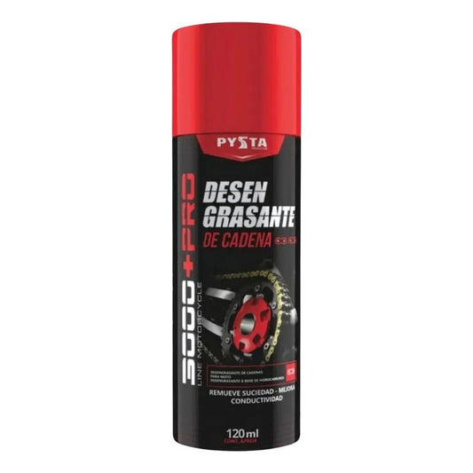 Desengrasante De Cadena Para Moto Pysta 120 Ml