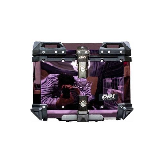Maletero Baul Morado Dr1 Adventure 45 Litros Alupro
