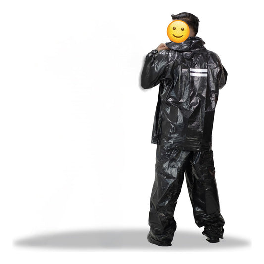 Impermeable Moto Bicicleta Reflectivo Termosellado Portable