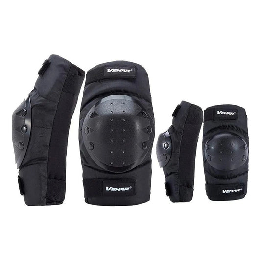 Rodilleras Y Coderas Vemar Kit De Protección Deportiva