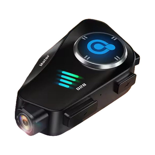 Q28 Auricular Bluetooth Con Cámara Hd Impermeable Casco Moto