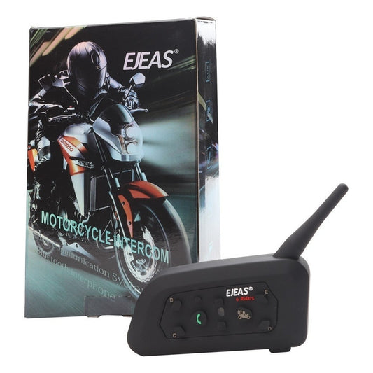 Intercomunicador Casco Moto Ejeas V6 PRO+