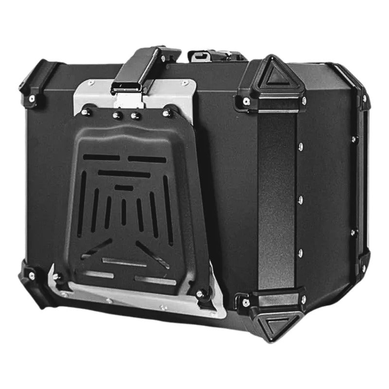 Maletero Dr1 Alu Pro 45 Litros Aluminio Negro
