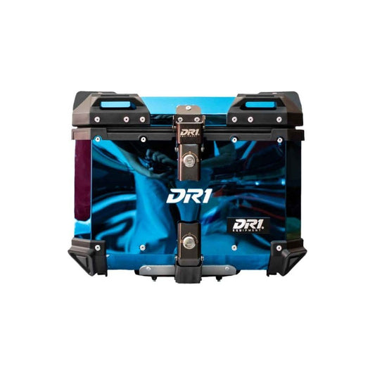 Maletero Baul Azul Dr1 Adventure 45 Litros Alupro