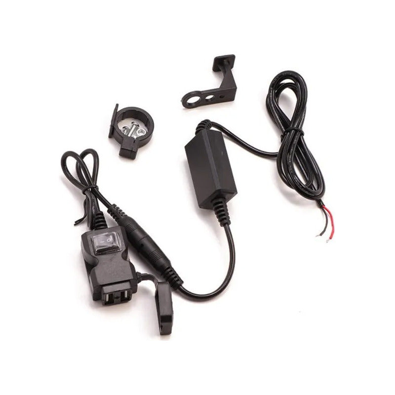 Cargador Para Moto Celular Doble Puerto Usb