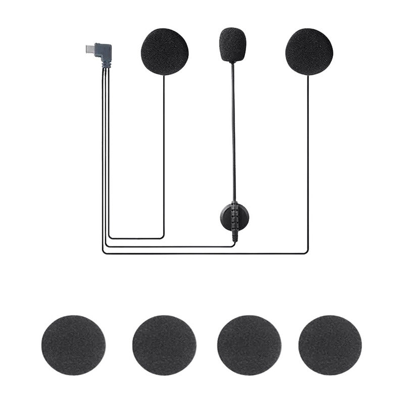 Audífonos Intercomunicador Ejeas V6 Pro Plus Tipo C