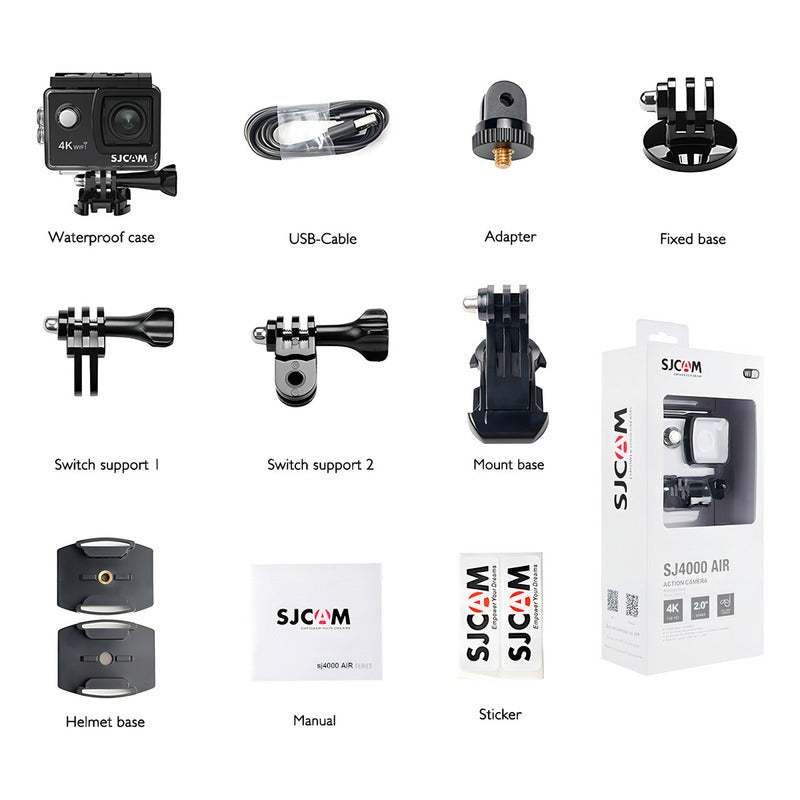 Cámara Sjcam Sj4000 Air 4k Negra