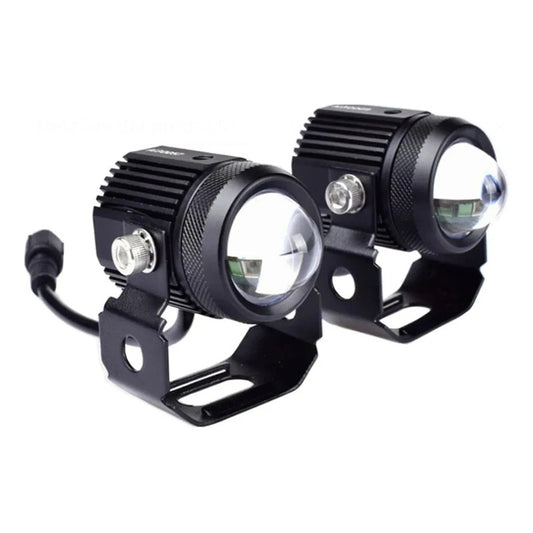 Par Exploradoras Mini Alta Intensidad Motoled Con Ventilador